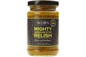 Shaws Mighty American Style Relish 300g