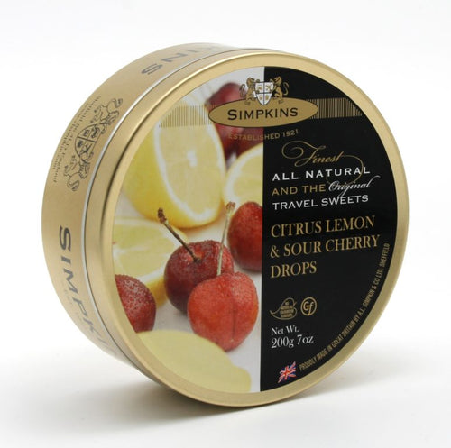 Simpkins Citrus Lemon Sour Cherry 200g