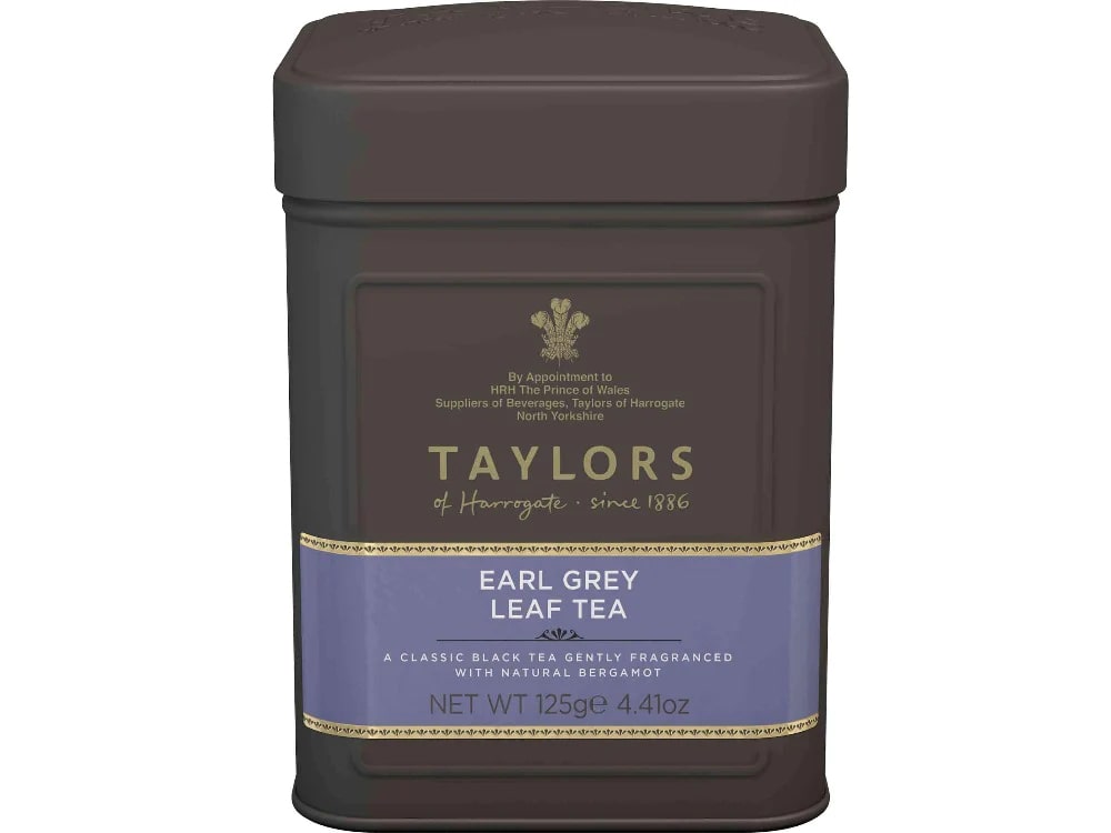 TAYLORS EARL GREY TEA TIN 125G