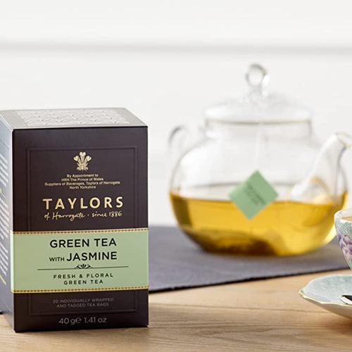 TAYLORS OF HARROGATE GREEN TEA WITH JASMINE 20S