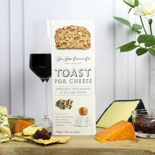 The Fine Cheese Co. Toast for Cheese Apricots, Pistachios & Sesame Seeds 100g