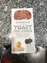 THE FINE CHEESE CO. TOAST FOR CHEESE QUINCES, PECANS & POPPY SEEDS 100G
