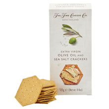 The Fine Cheese Co Olive Oil and Sea Salt Crackers 125g