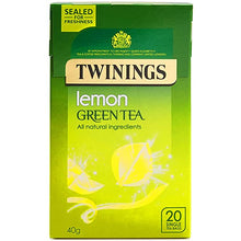 TWININGS LEMON GREEN TEA 20S