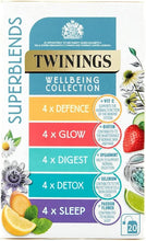 TWININGS WELLBEING COLLECTION 20 SACHETS
