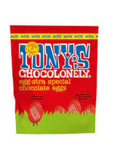 Tony's Milk Choc Eggs Pouch 180g