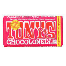 TONY'S CHOCOLONELY MILK CARAMEL BISCUIT 180G
