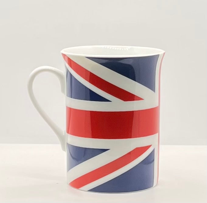 Union Jack All Over Design Lippy Mug