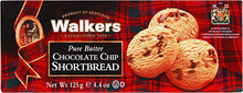 WALKERS SHORTBREAD CHOCOLATE CHIP BOX 125G