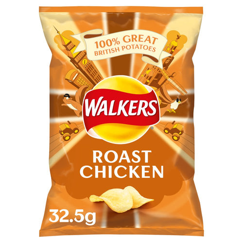 Walkers Crisps Roasted Chicken 32.5g