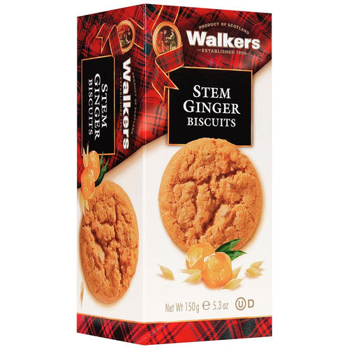 Walkers Stem Ginger Biscuits 150g
