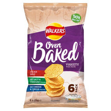 Walkers Oven Baked Variety 6 pack