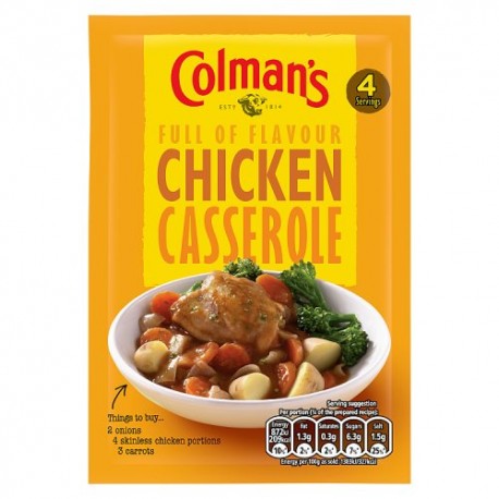 Colmans Chicken Casserole Sachet 40g