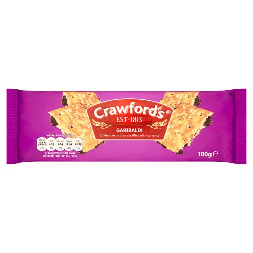 Crawfords Garibaldi Biscuits 100g - BritShop