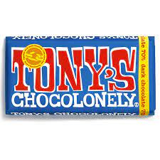 TONYS DARK CHOCOLATE 70% 180G