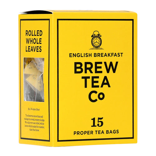 Brew Tea Co English Breakfast Tea 15 Bags