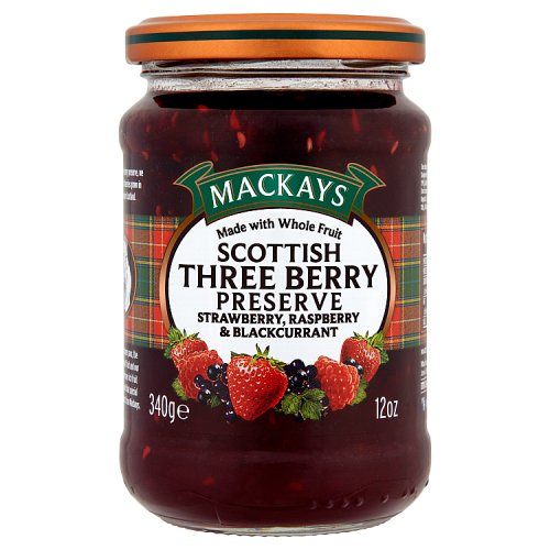 Mackays Scottish Three Berry Preserve - BritShop