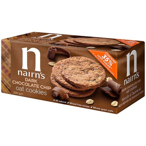 Nairns Dark Chocolate Chip Oat Cookies 200g