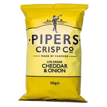 Pipers Crisps Cheddar &amp; Onion 150g