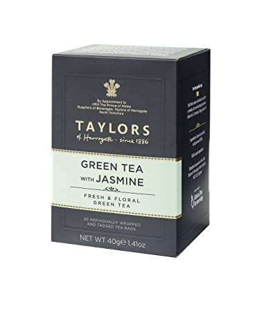 Taylors of Harrogate Green Tea with Jasmine 20s - BritShop