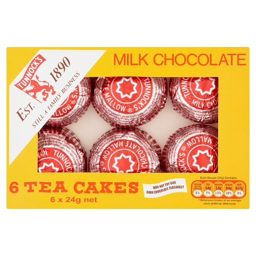 Tunnocks Chocolate Teacakes 6 Pack - BritShop