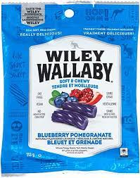 Wiley Wallaby Blueberry Pomegranate 113g